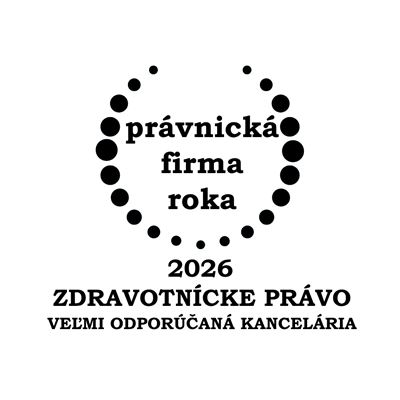 Právnická firma roka 2026 - Zdravotnícke právo